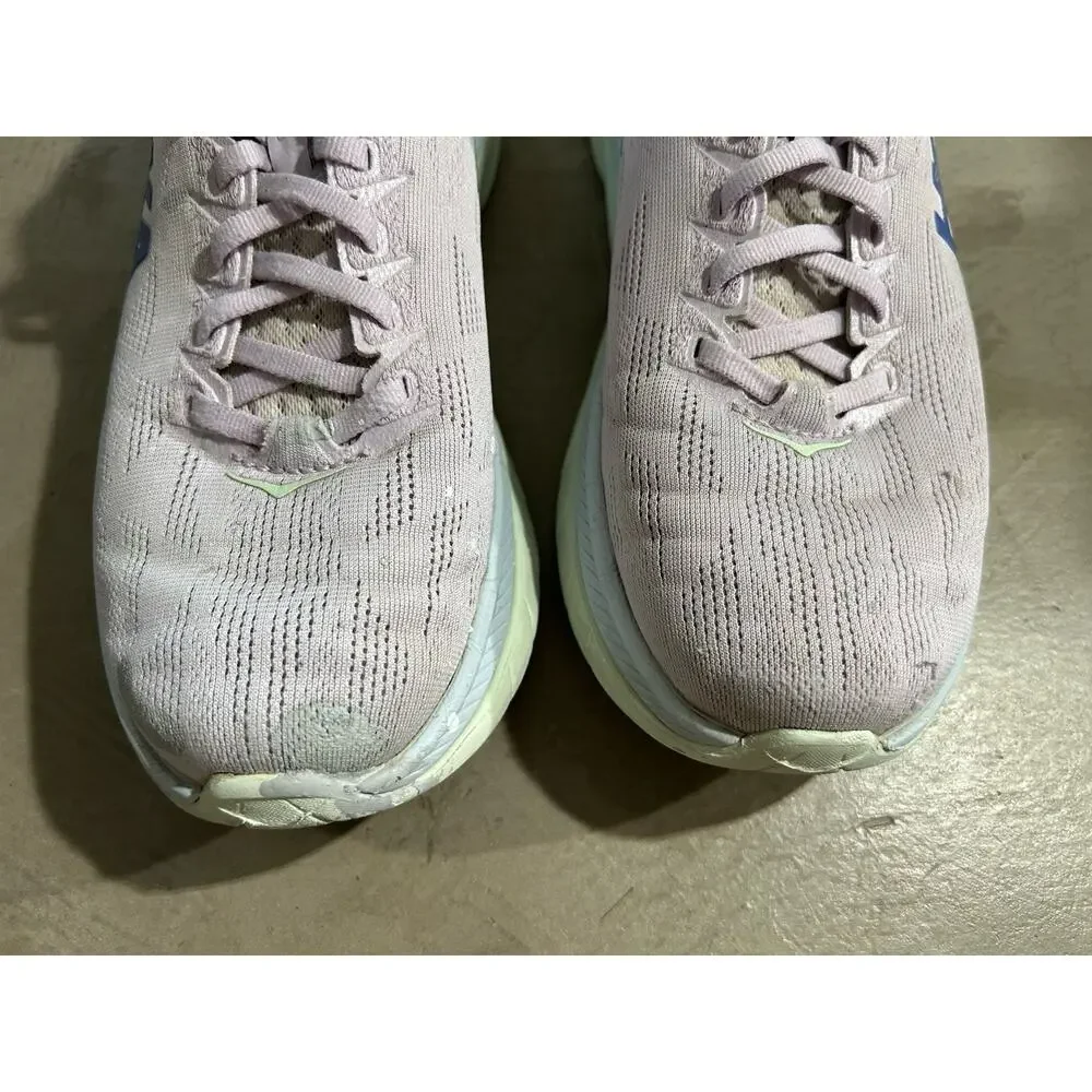 Hoka One One Shoes Womens Size 8B Mach 4 Orchid Running Sneakers 1113529 OHIB
